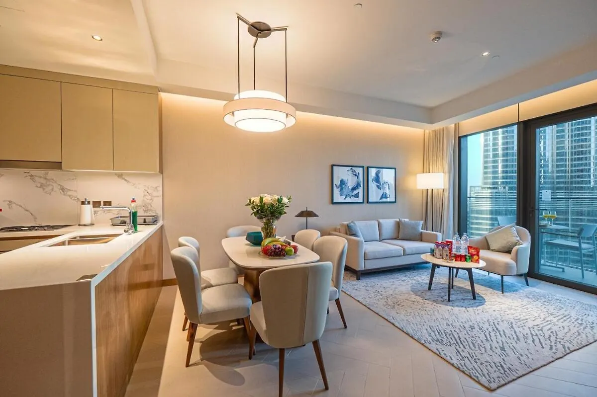 Venetian - Luxury Living Burj Khalifa View & Massage Chair Dubaj Apartman